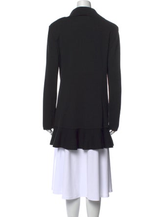 St. John Wool Open Front Sweater