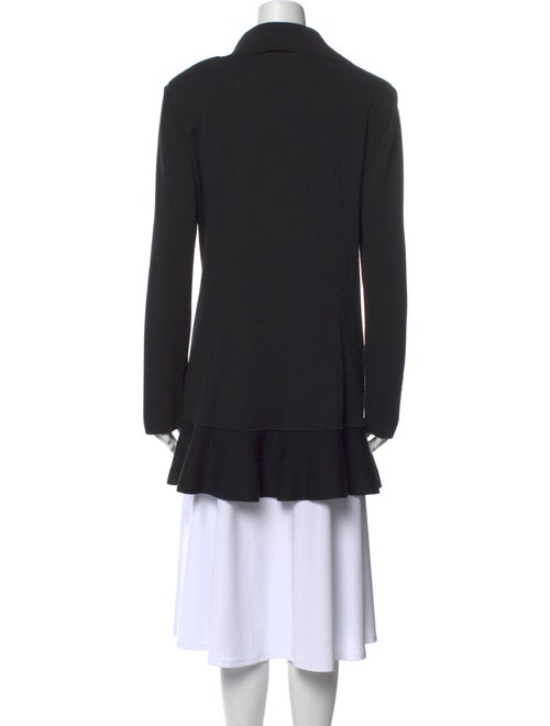 St. John Wool Open Front Sweater