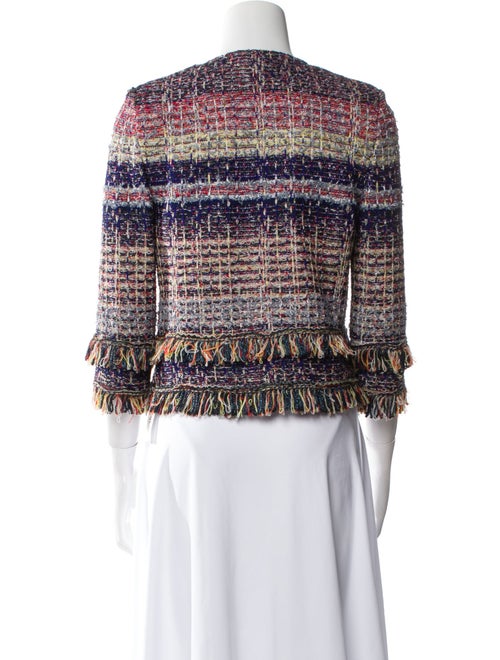 St. John Tweed Pattern Evening Jacket