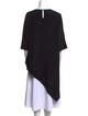 St. John Silk Crew Neck Tunic