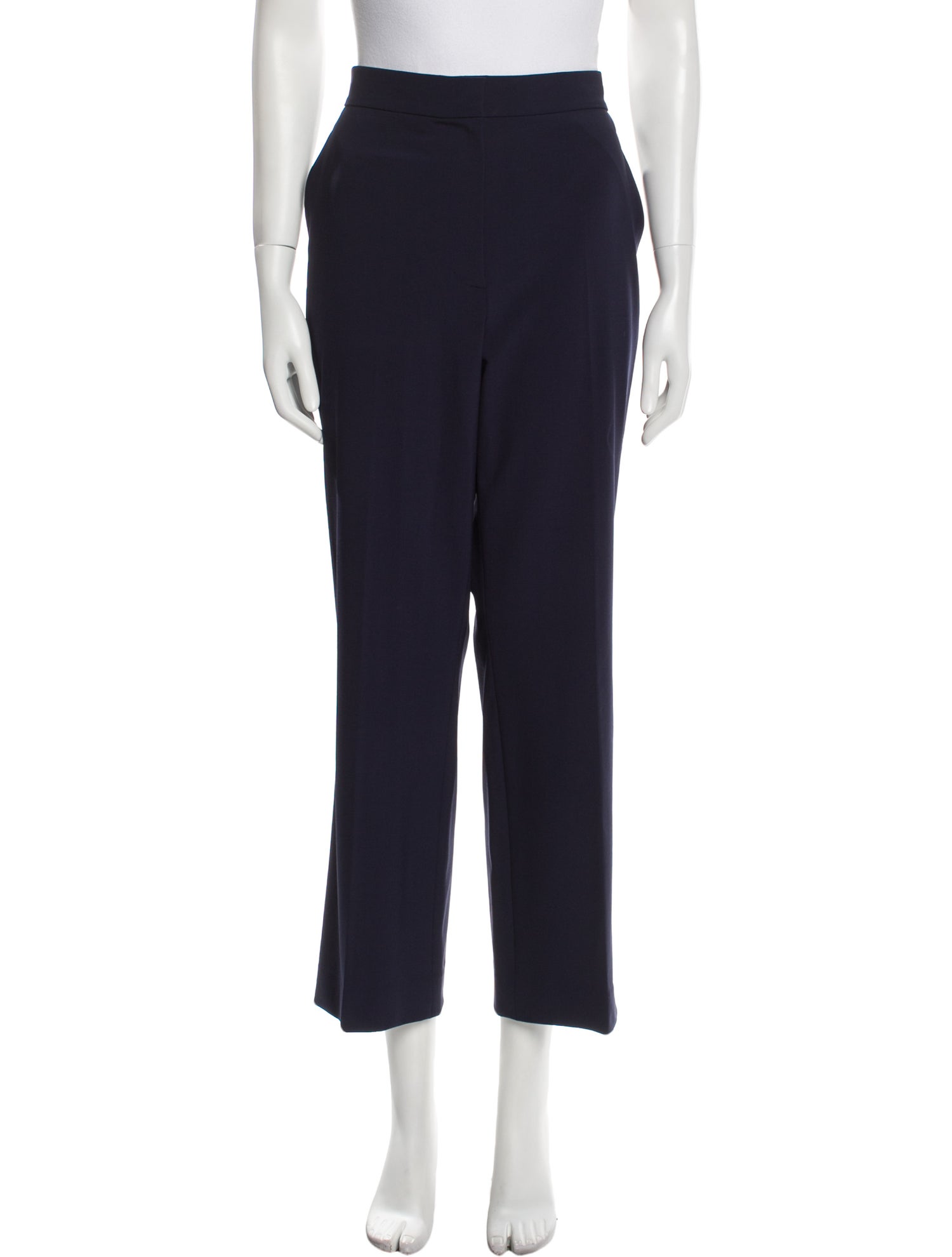 St. John Wool Wide Leg Pants
