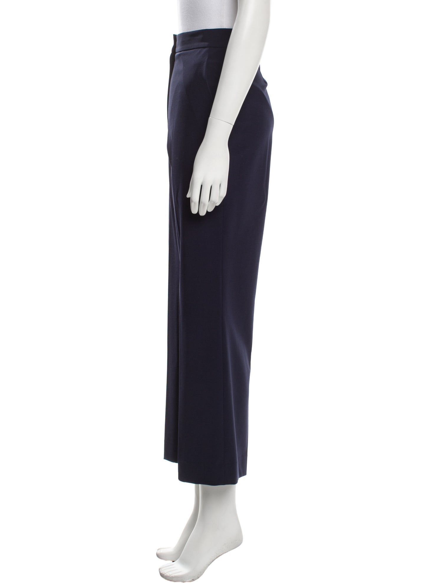 St. John Wool Wide Leg Pants