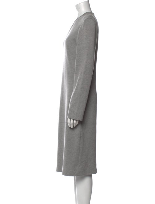 St. John Wool Midi Length Dress