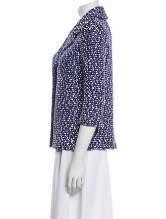 St. John Printed Blazer