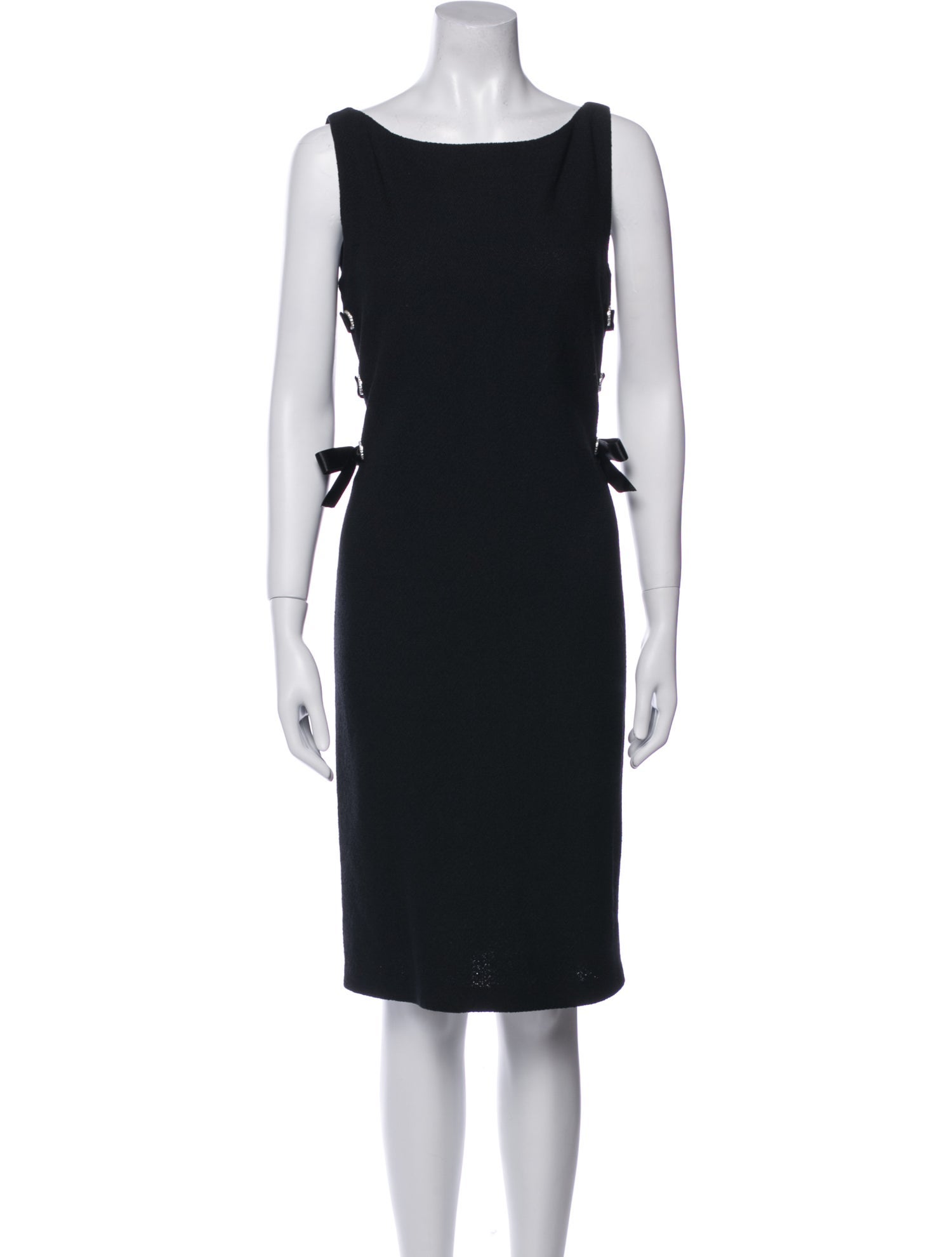 St. John Wool Knee-Length Dress w/ Tags