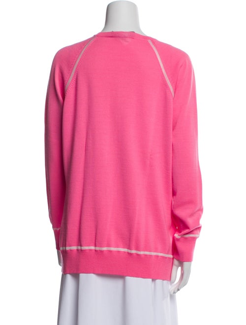 St. John Wool V-Neck Sweater