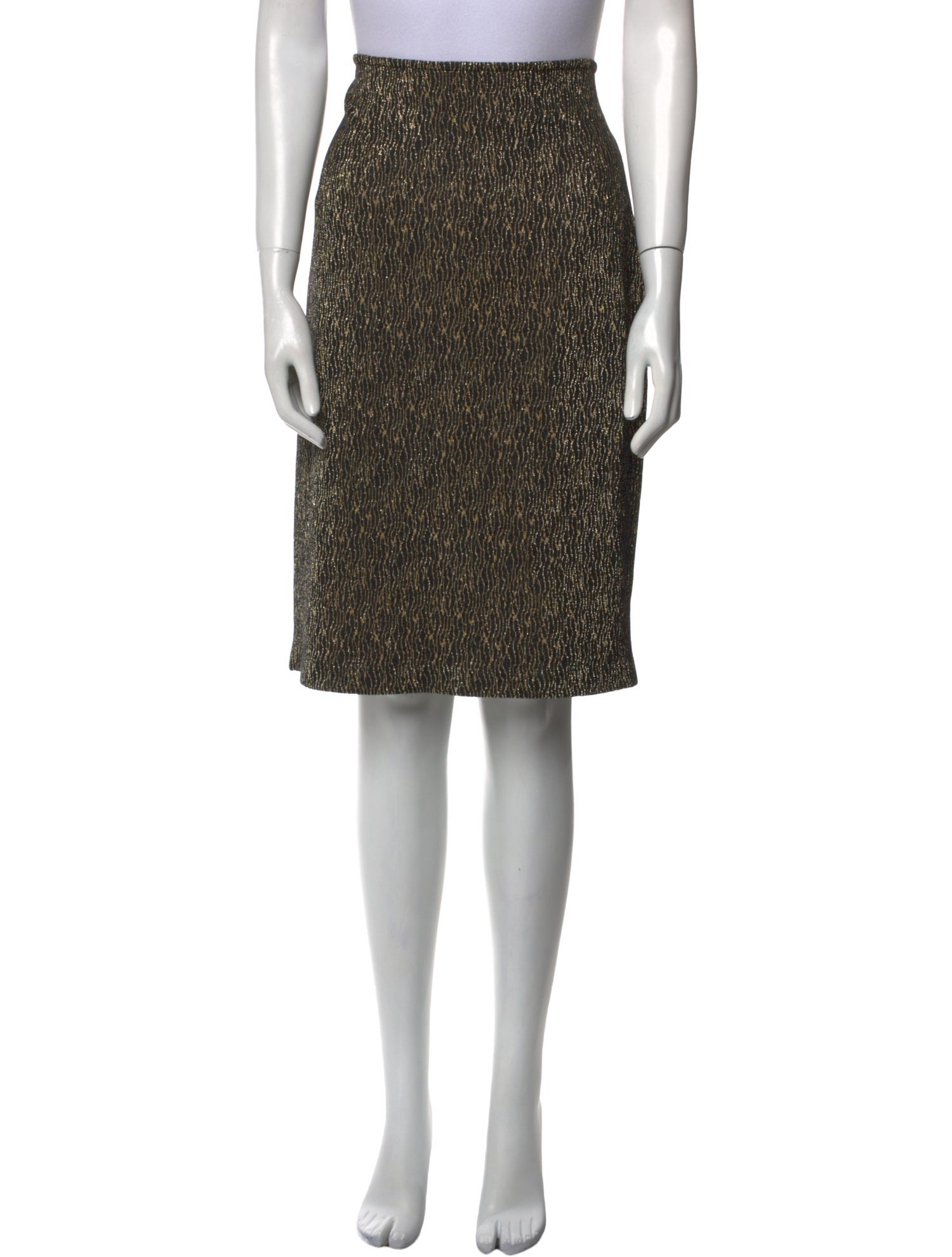 St. John Wool Knee-Length Skirt w/ Tags