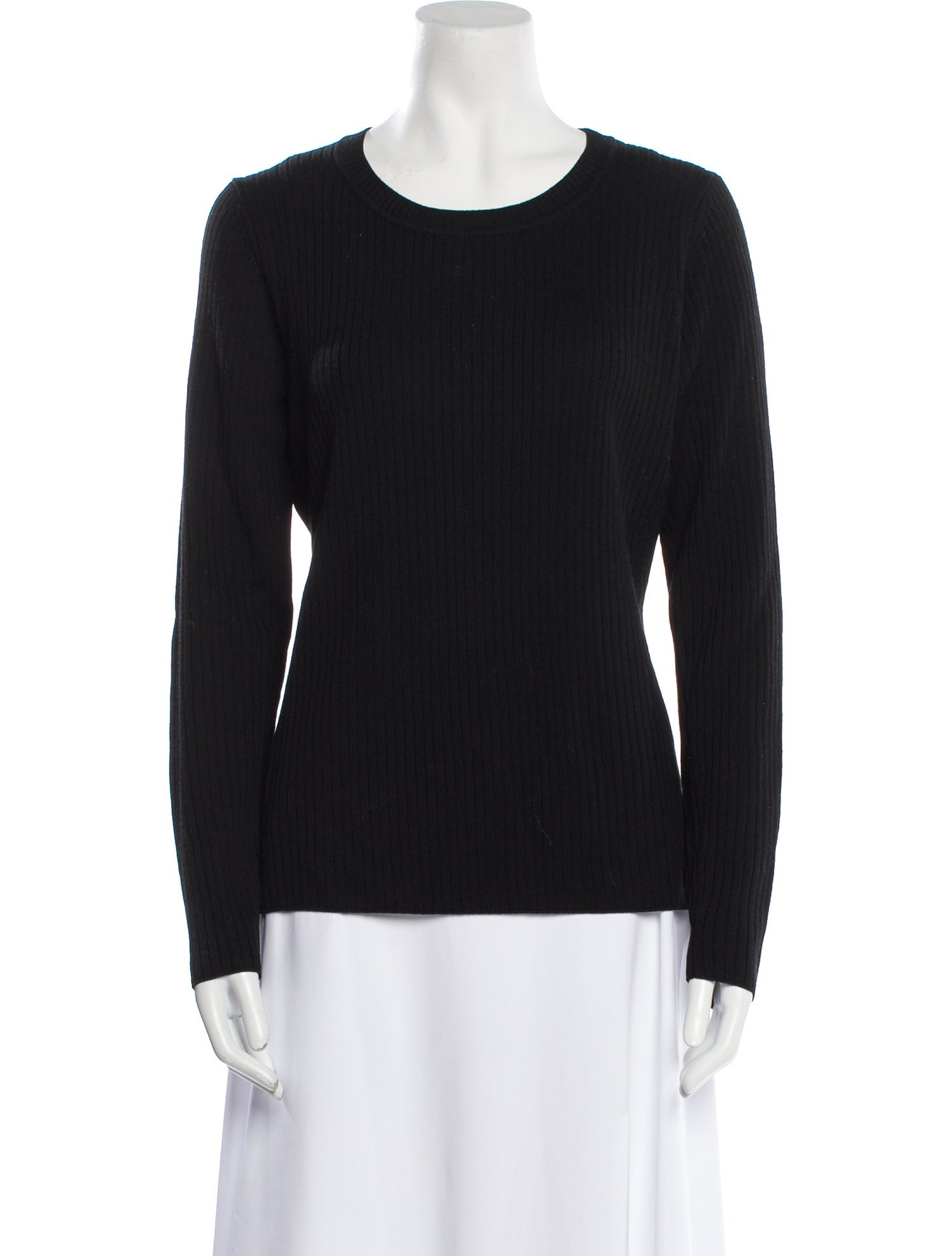 St. John Wool Scoop Neck Sweater