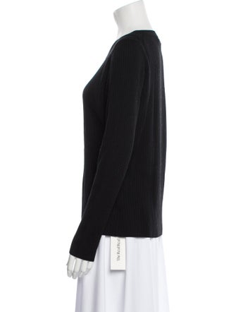 St. John Wool Scoop Neck Sweater