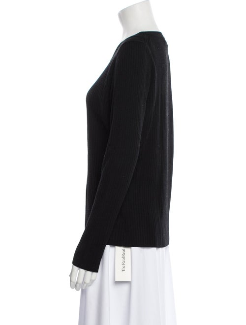 St. John Wool Scoop Neck Sweater