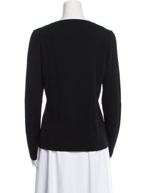 St. John Wool Scoop Neck Sweater