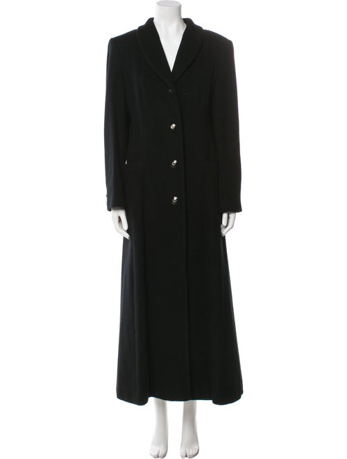 St. John Collection Cashmere Faux Fur Coat