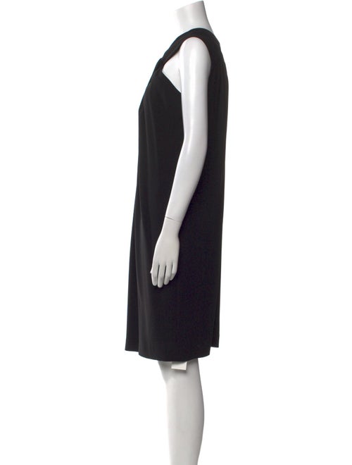 St. John Halterneck Knee-Length Dress