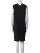 St. John Halterneck Knee-Length Dress