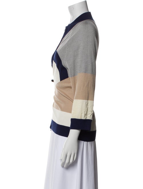 St. John Wool Striped Sweater