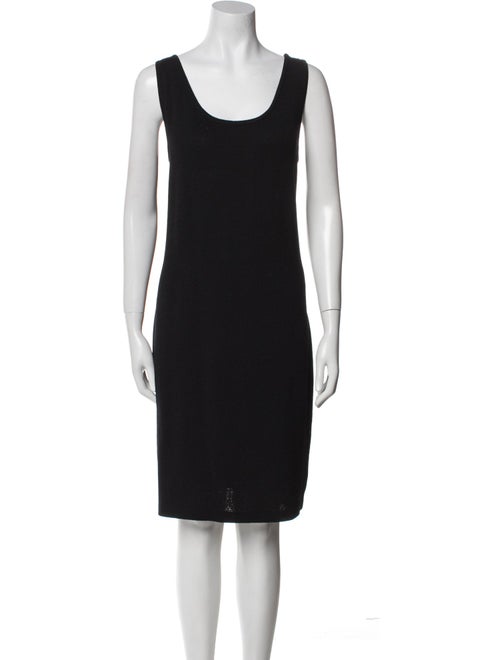 St. John Wool Knee-Length Dress