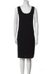 St. John Wool Knee-Length Dress