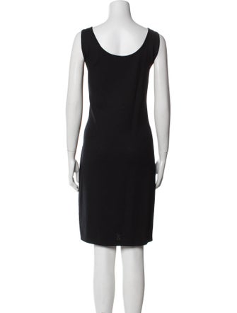 St. John Wool Knee-Length Dress