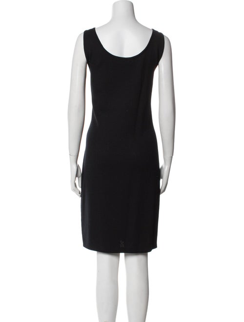 St. John Wool Knee-Length Dress