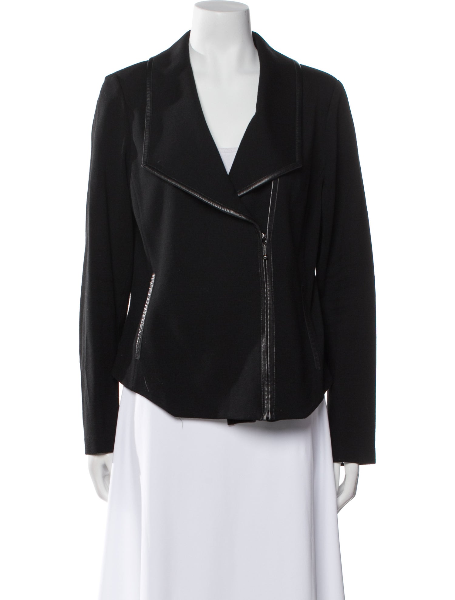 St. John Wool Biker Jacket