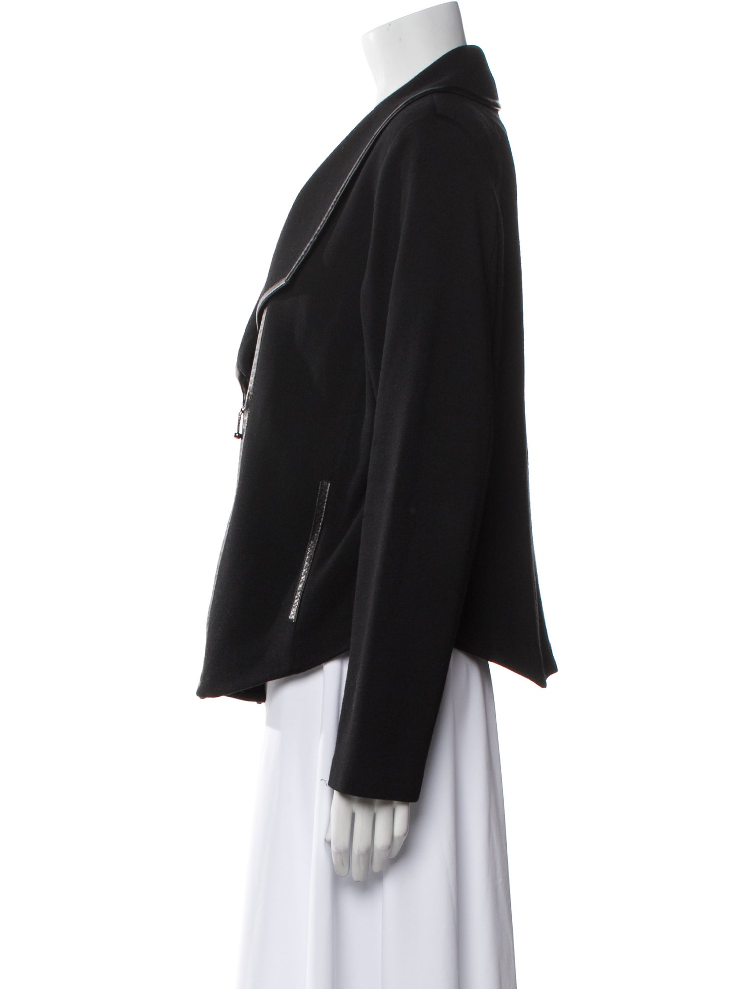 St. John Wool Biker Jacket