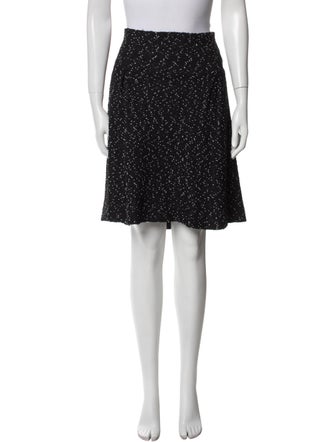 St. John Wool Knee-Length Skirt
