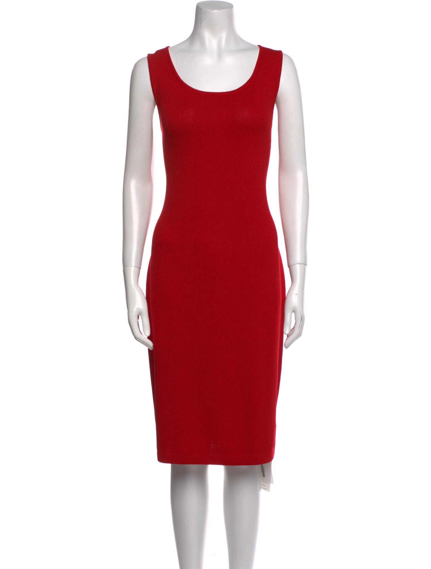 St. John Wool Knee-Length Dress
