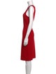 St. John Wool Knee-Length Dress