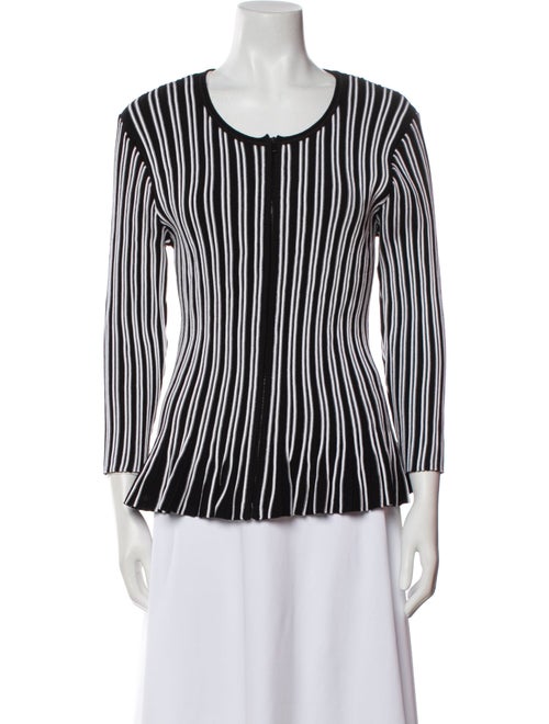 St. John Striped Evening Jacket