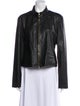 St. John Leather Evening Jacket