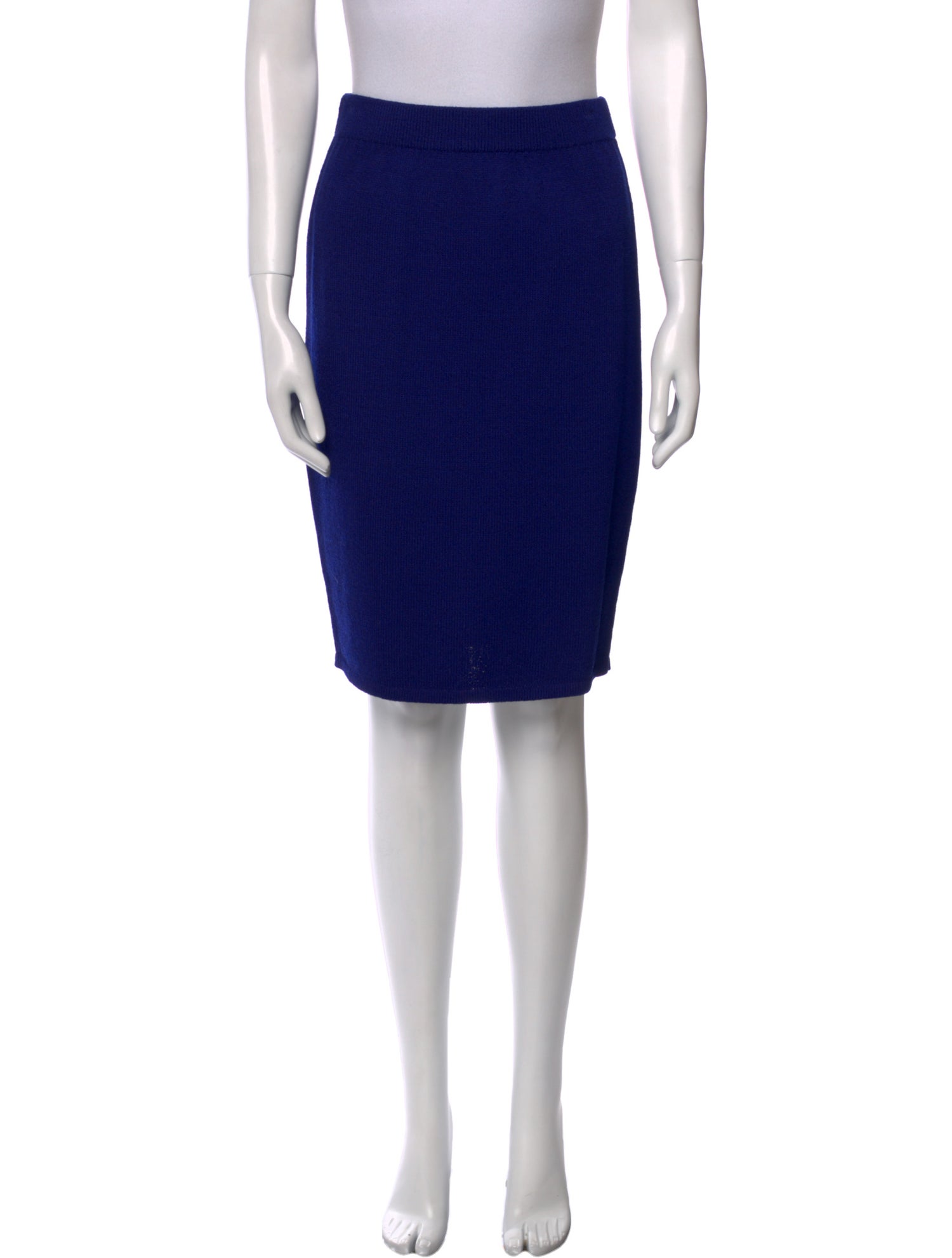 St. John Wool Knee-Length Skirt