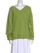 St. John Wool V-Neck Sweater