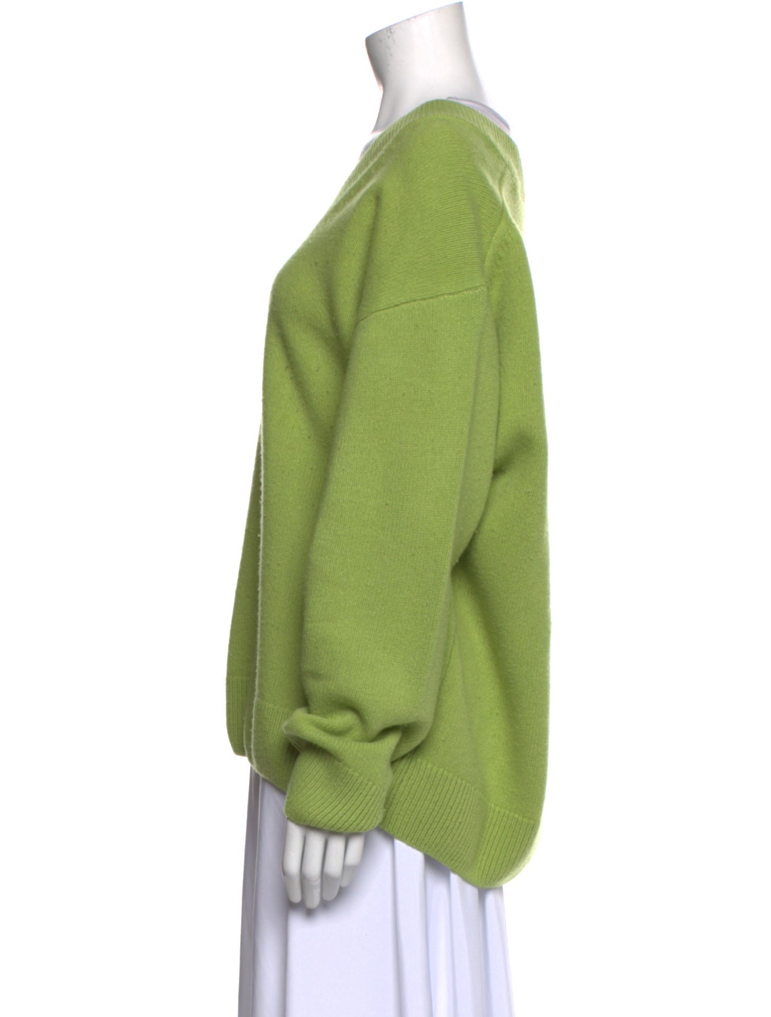 St. John Wool V-Neck Sweater