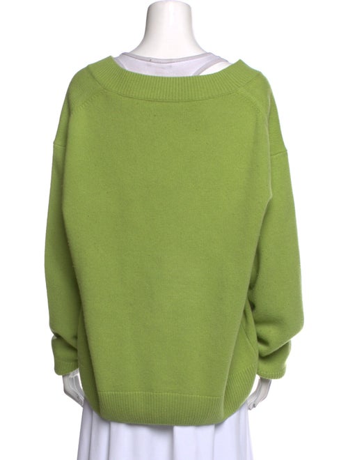 St. John Wool V-Neck Sweater