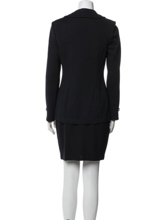 St. John Wool Crystal Embellishments Pant Set