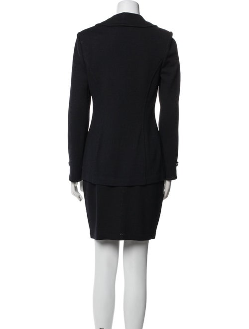 St. John Wool Crystal Embellishments Pant Set