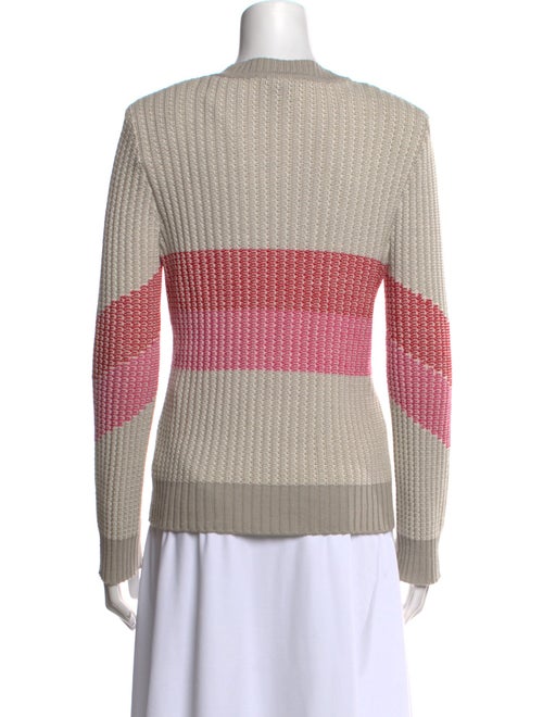 St. John Wool Striped Sweater