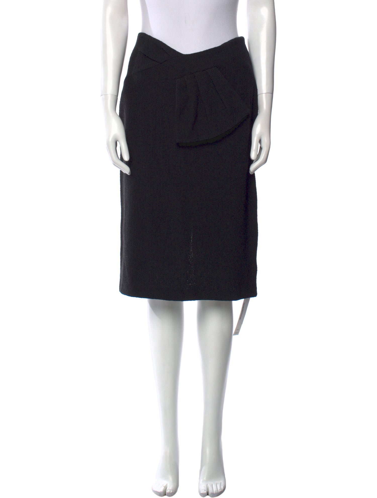 St. John Wool Knee-Length Skirt