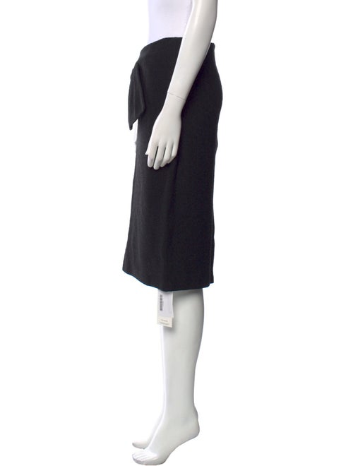 St. John Wool Knee-Length Skirt