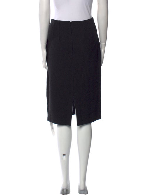 St. John Wool Knee-Length Skirt