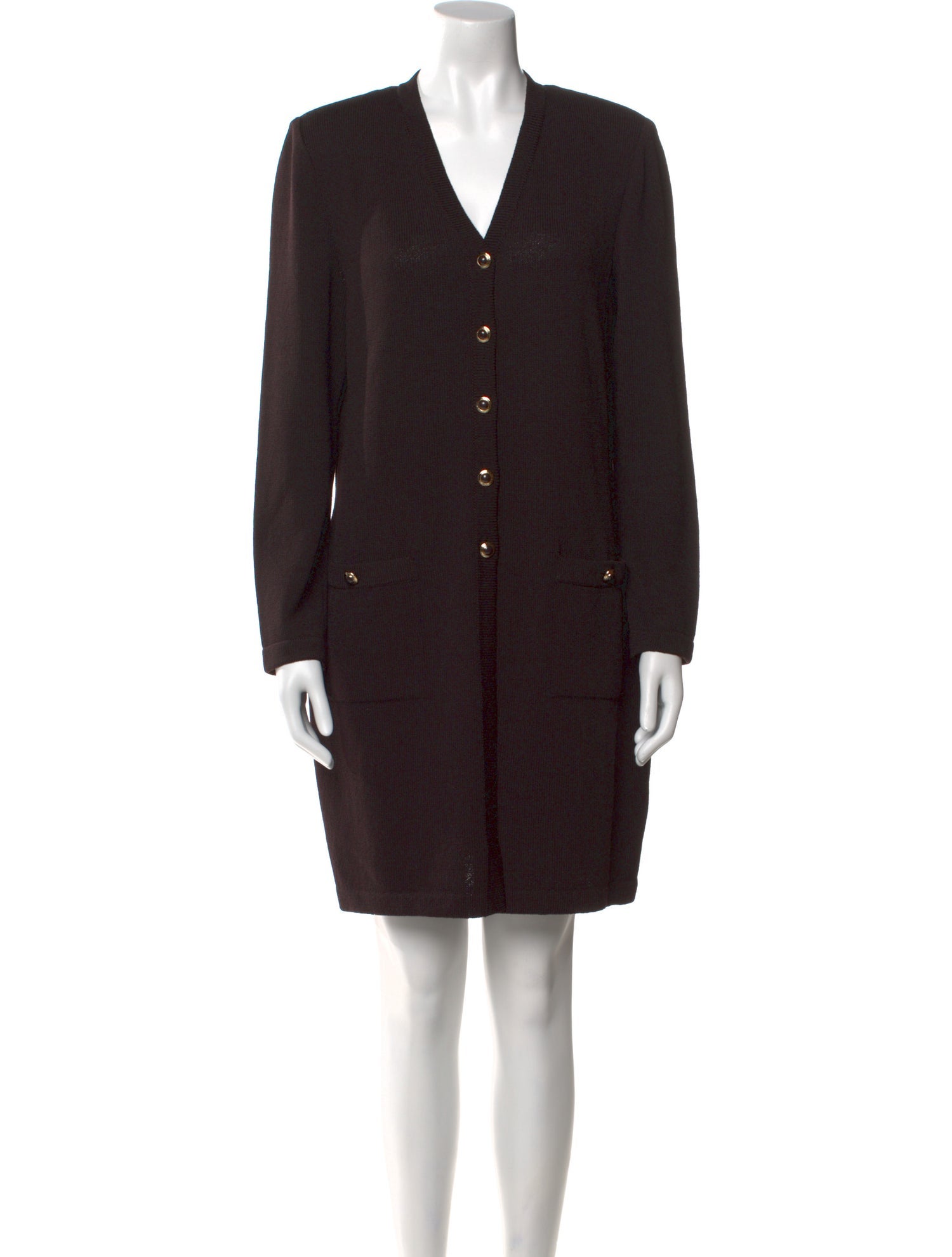 St. John Wool Mini Dress