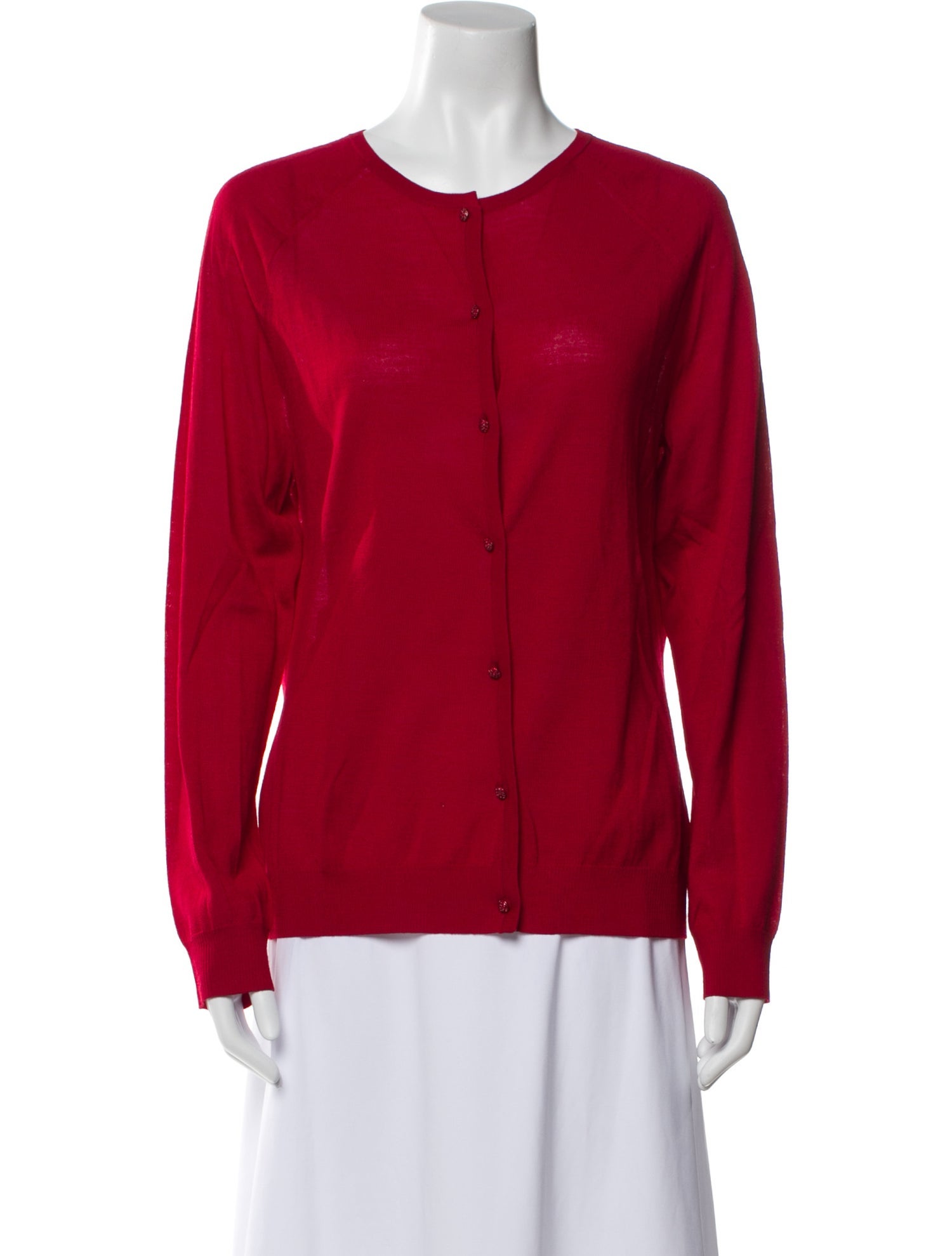 St. John Wool Crew Neck Sweater