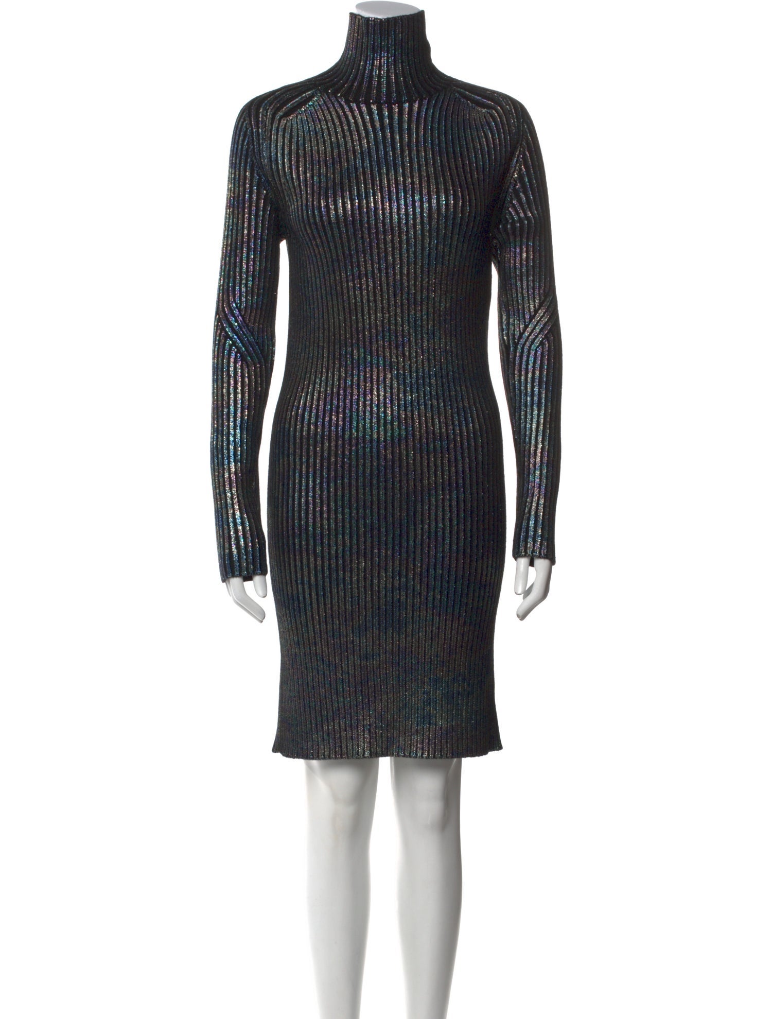 St. John Wool Knee-Length Dress