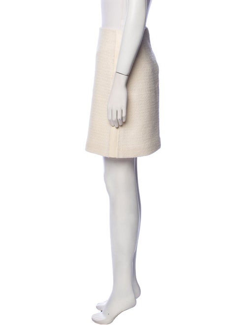 St. John Leather Mini Skirt