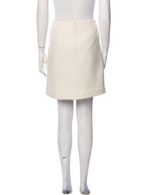 St. John Leather Mini Skirt