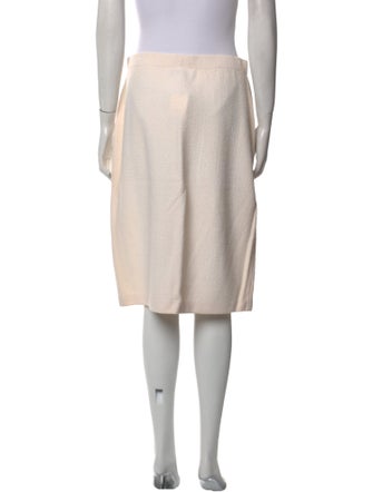 St. John Collection Wool Knee-Length Skirt