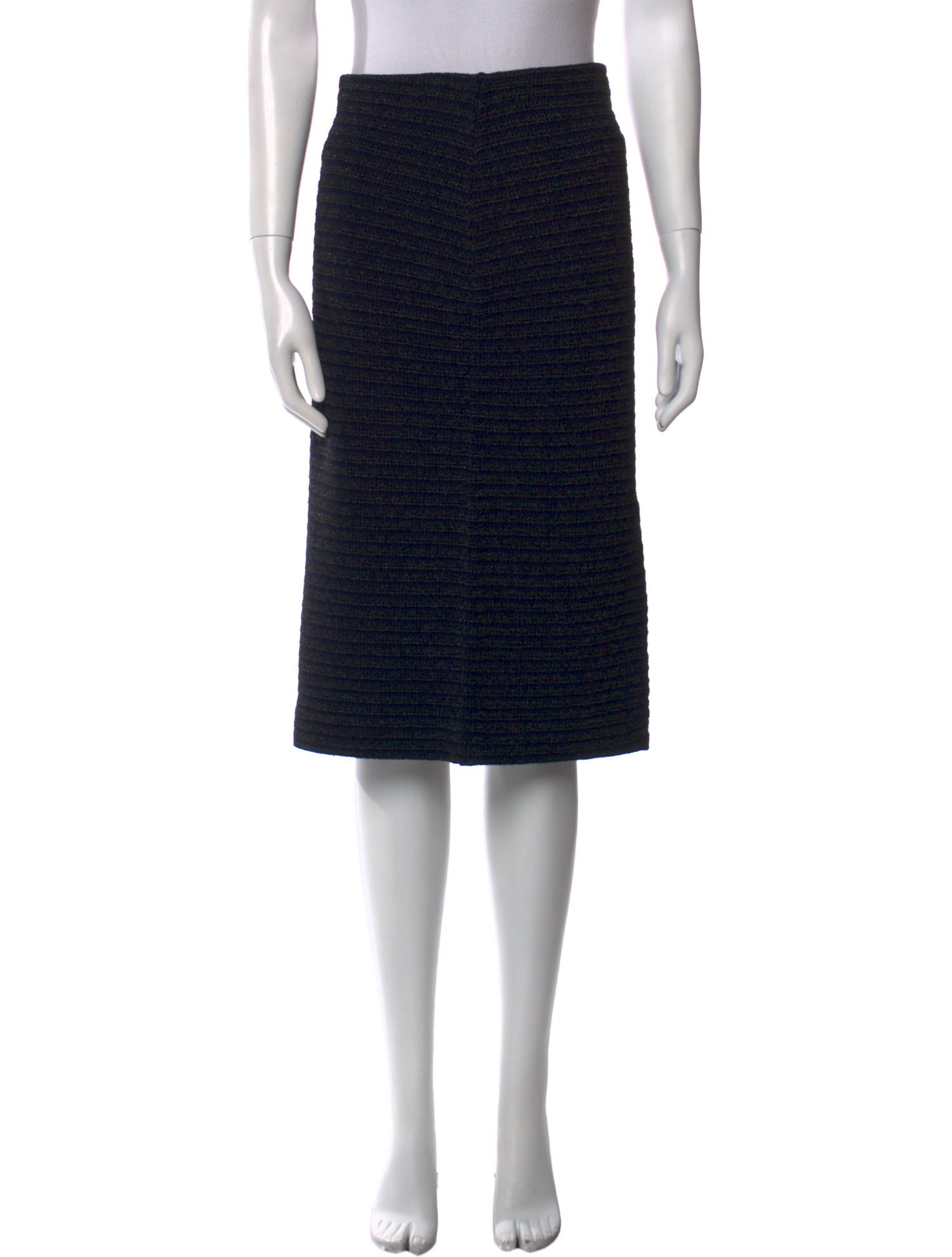 St. John Sequin Embellishments Knee-Length Skirt w/ Tags