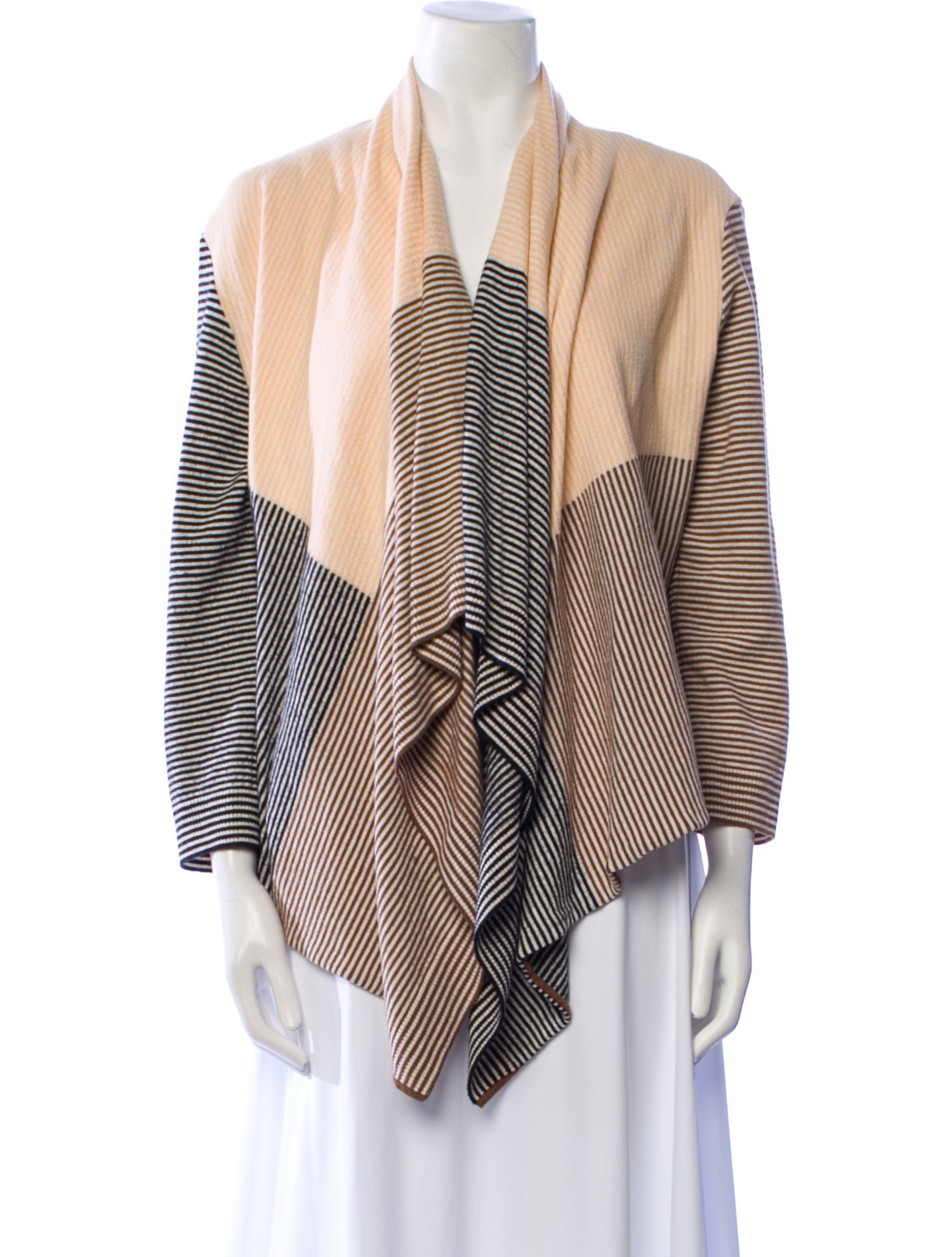 St. John Wool Striped Sweater