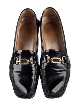 St. John Patent Leather Loafers