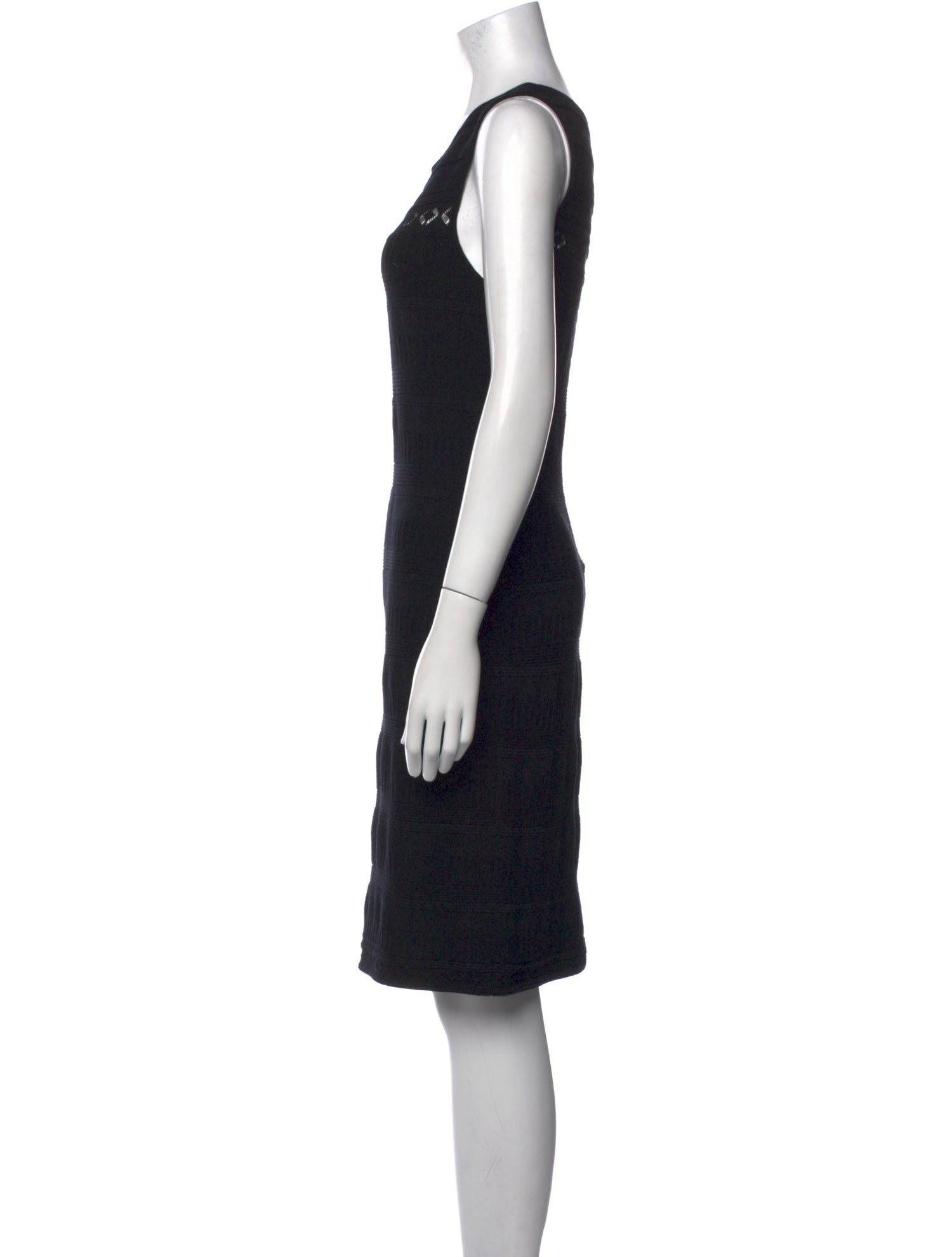 St. John Wool Knee-Length Dress